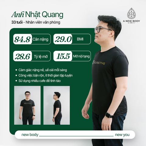 Testimonial Anh Nhật Quang, 33 tuổi