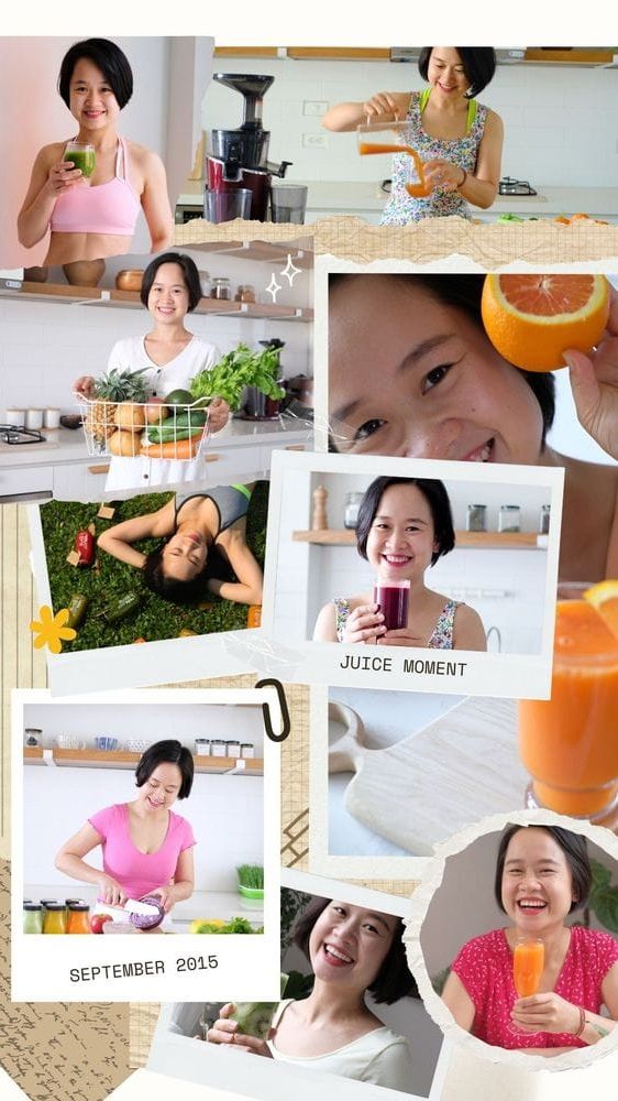 Huyền trong căn bếp - những ngày đầu khám phá nước ép